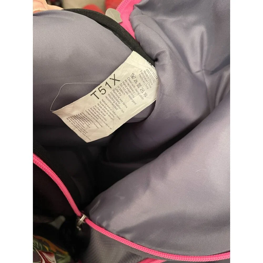 Trans by Jansport Large Black/Pink MEGAHERTZ Backpack T51X School Bag Rucksack